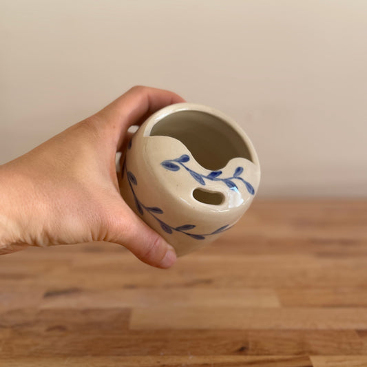 Blue Leaf Travel Cup