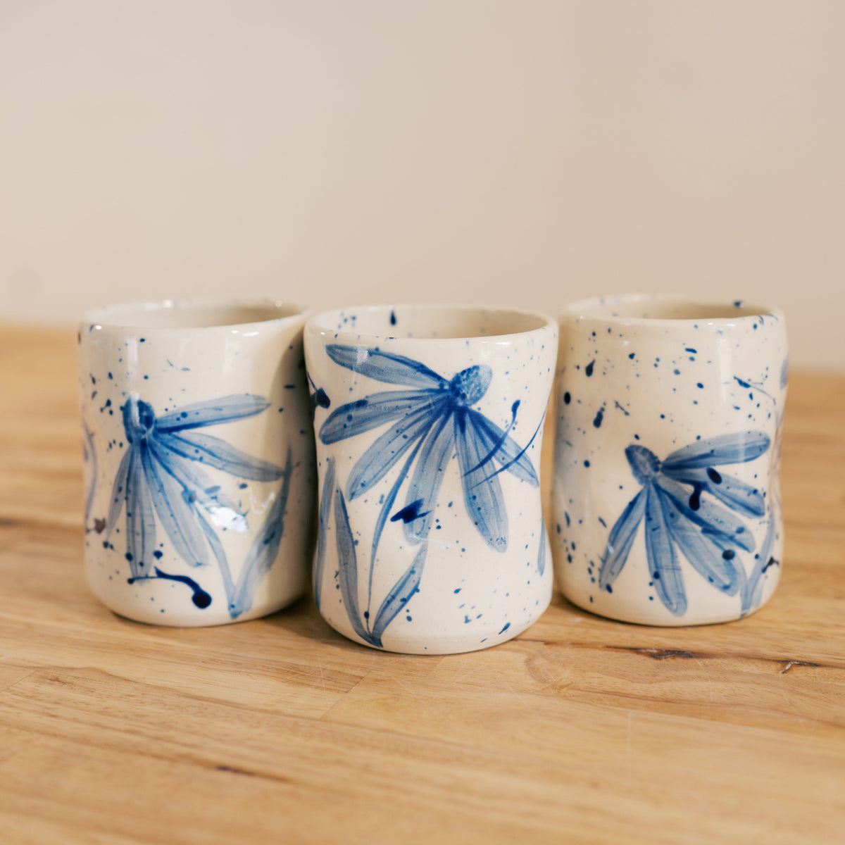 Large Wildflower Dimple Cup