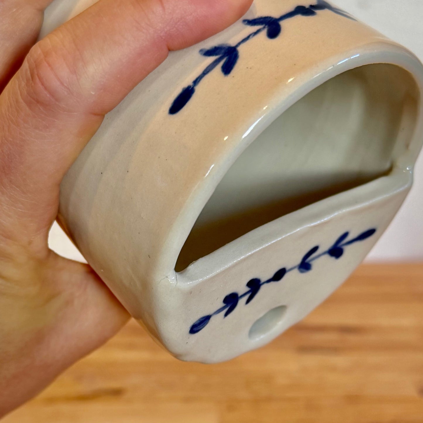 Vintage Blue Travel cup