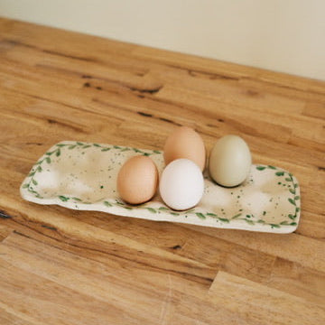 Spring Leaf Dozen Egg Tray