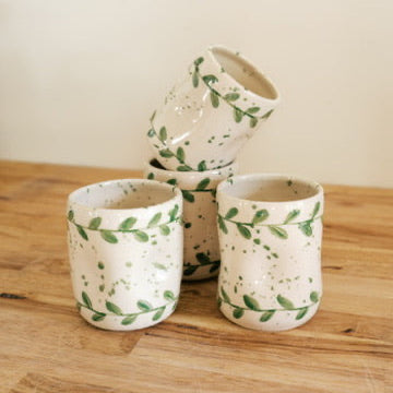 Spring Leaf Dimple Cup