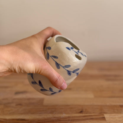 Blue Leaf Travel Cup