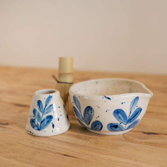 Blue Leaf Matcha Set