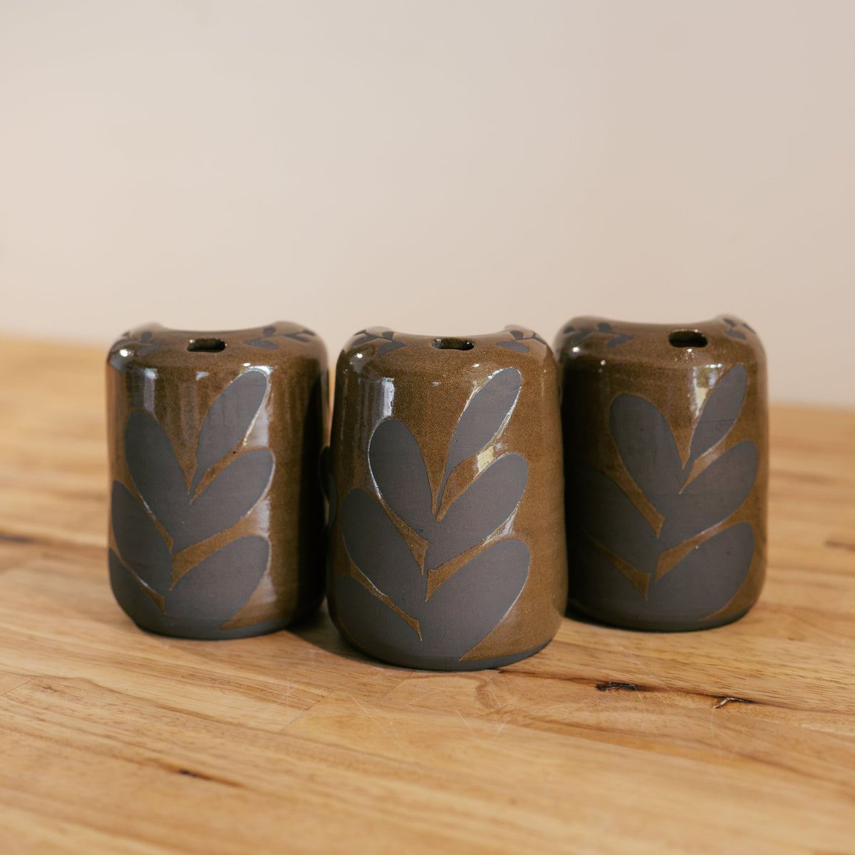 Brown Leaf Travel Mug