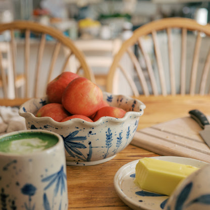 Wildflower Serving Bowl