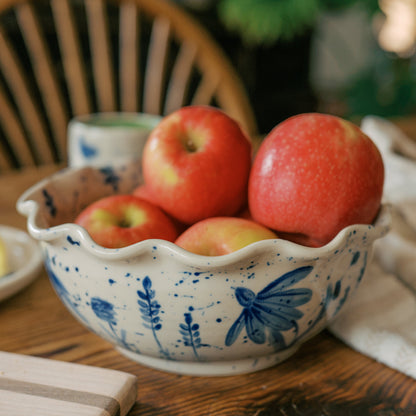 Wildflower Serving Bowl