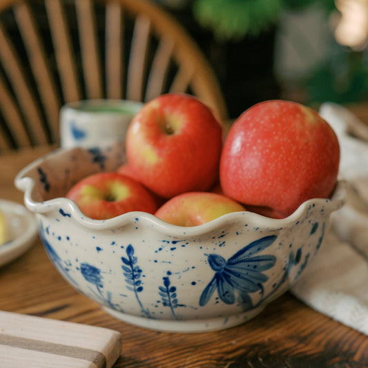 Wildflower Serving Bowl