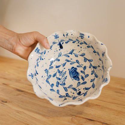 Wildflower Serving Bowl