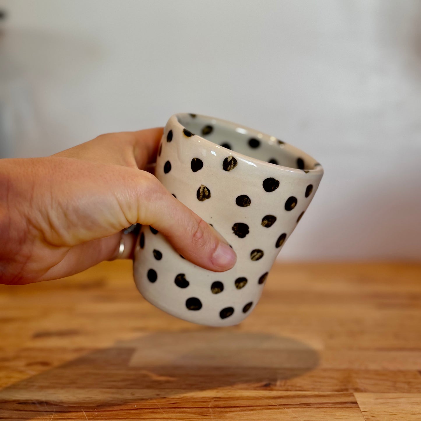 Dimple dot cup