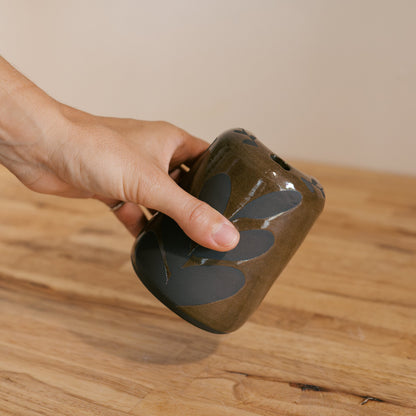 Brown Leaf Travel Mug
