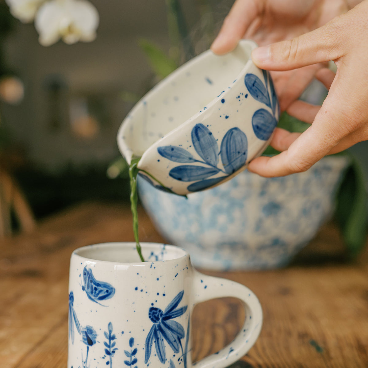 Blue Leaf Matcha Set