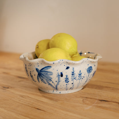 Wildflower Serving Bowl