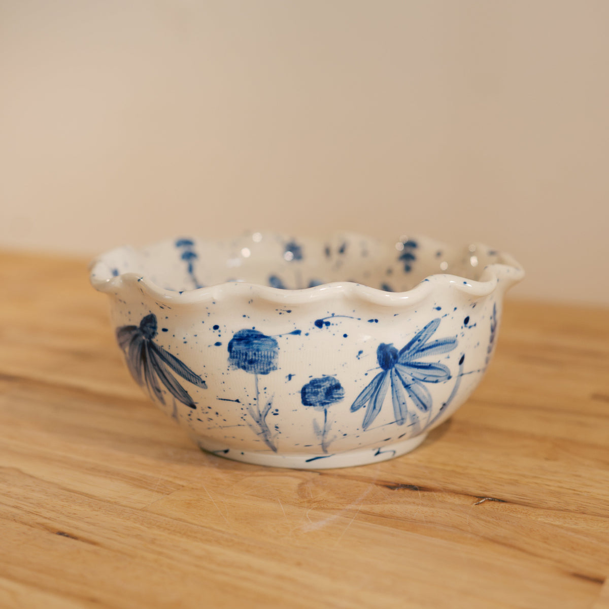 Wildflower Serving Bowl