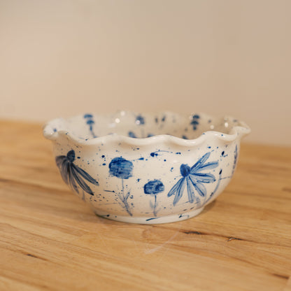 Wildflower Serving Bowl