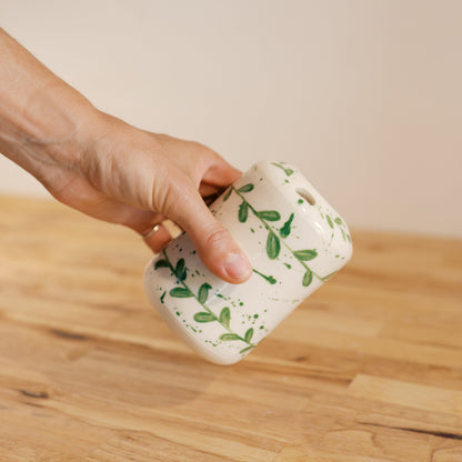 Green Leaf Travel Mug