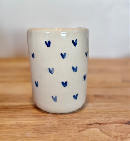 Heart travel cup