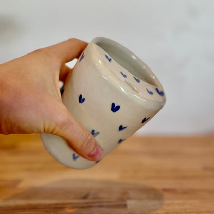 Heart travel cup