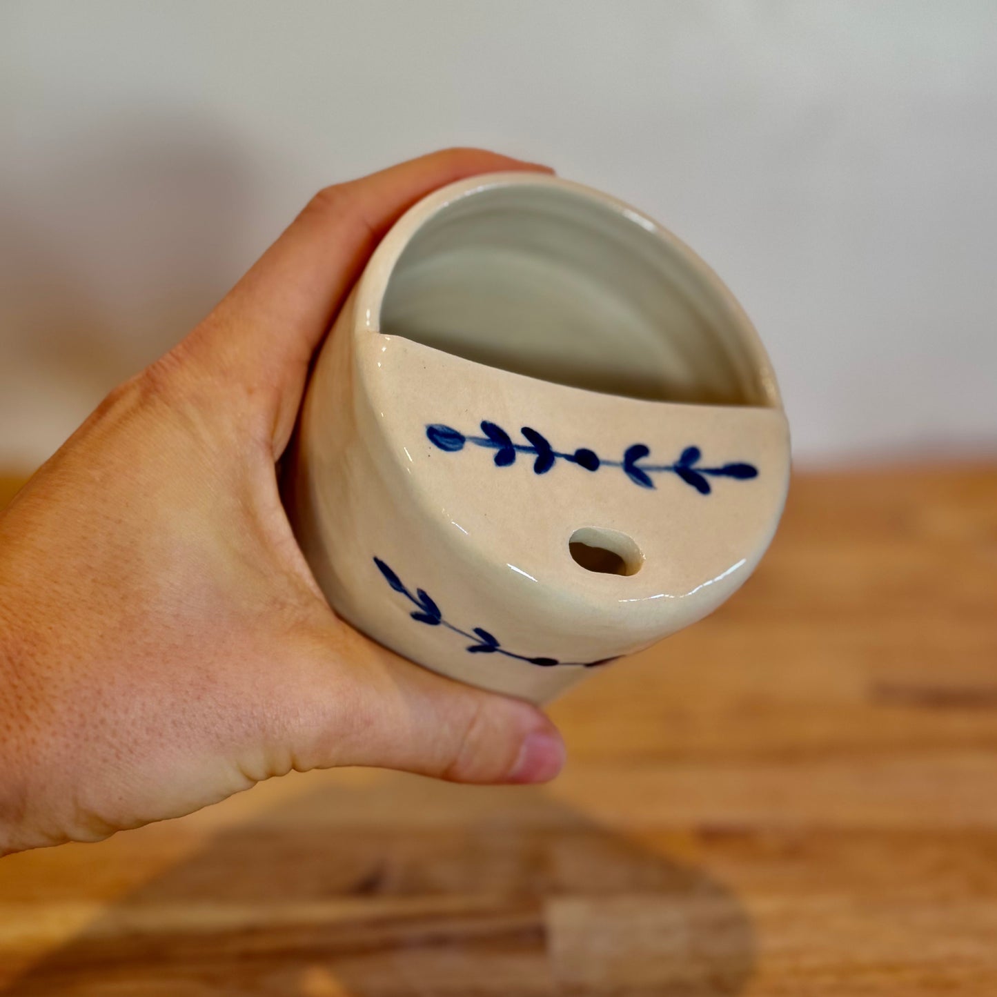 Vintage Blue Travel cup