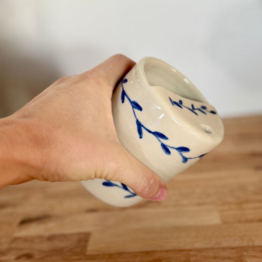 Blue Leaf travel cup